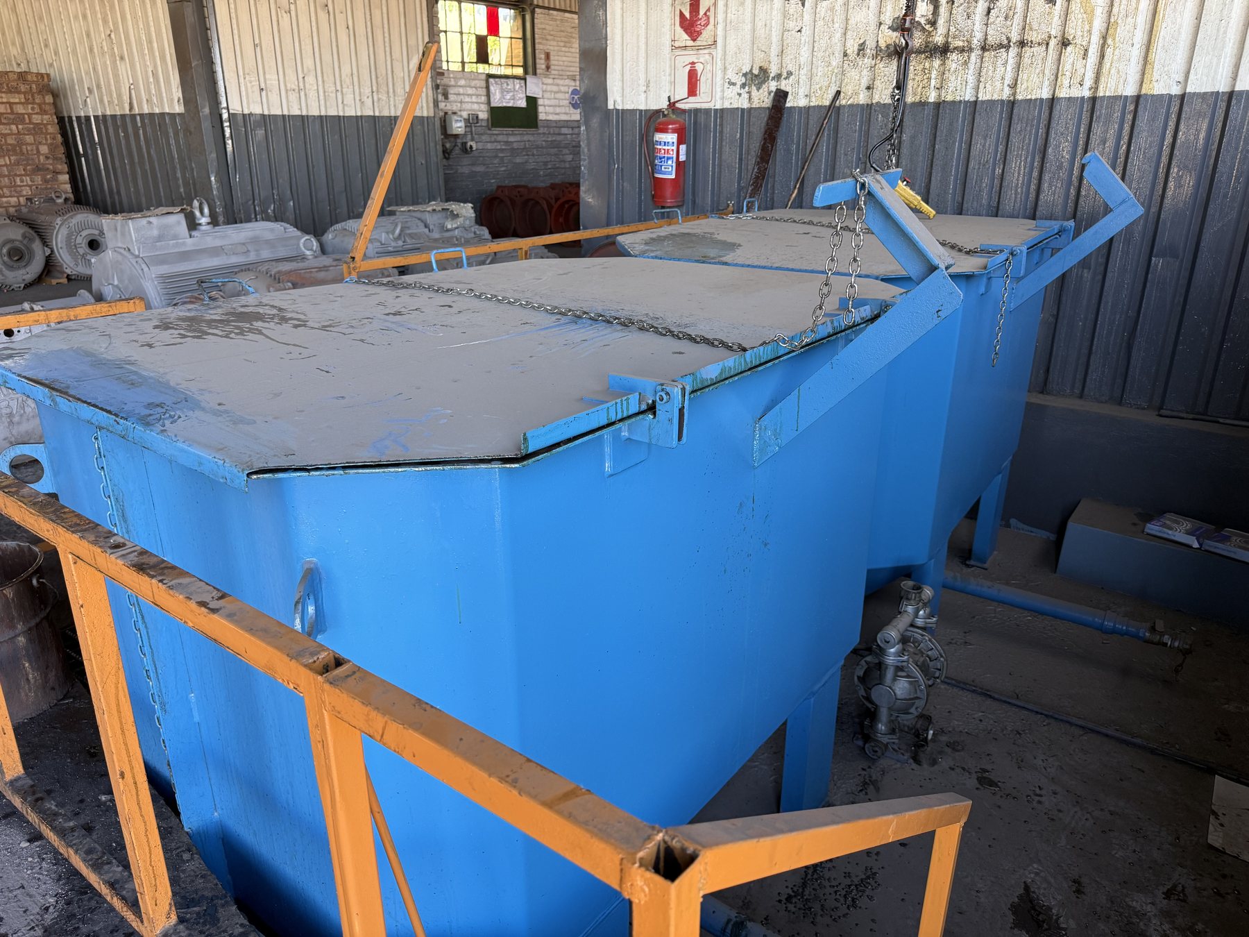 Dipping tank detail