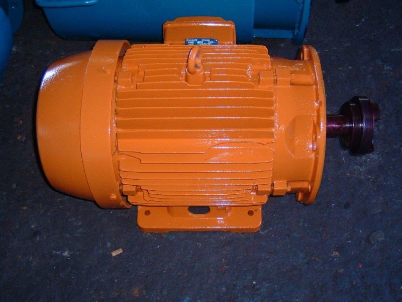 Reconditioned motor ready for despatch