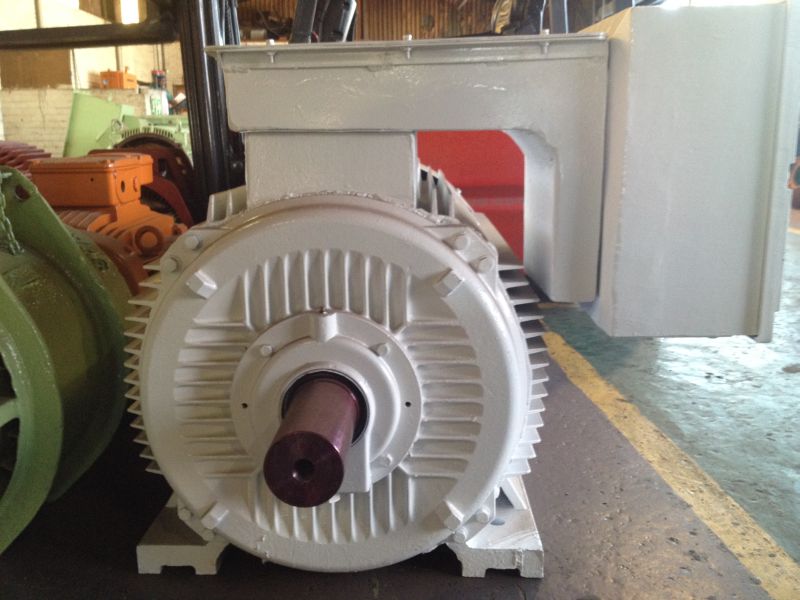 Finished repainted motor